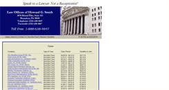 Desktop Screenshot of howardsmithlaw.com